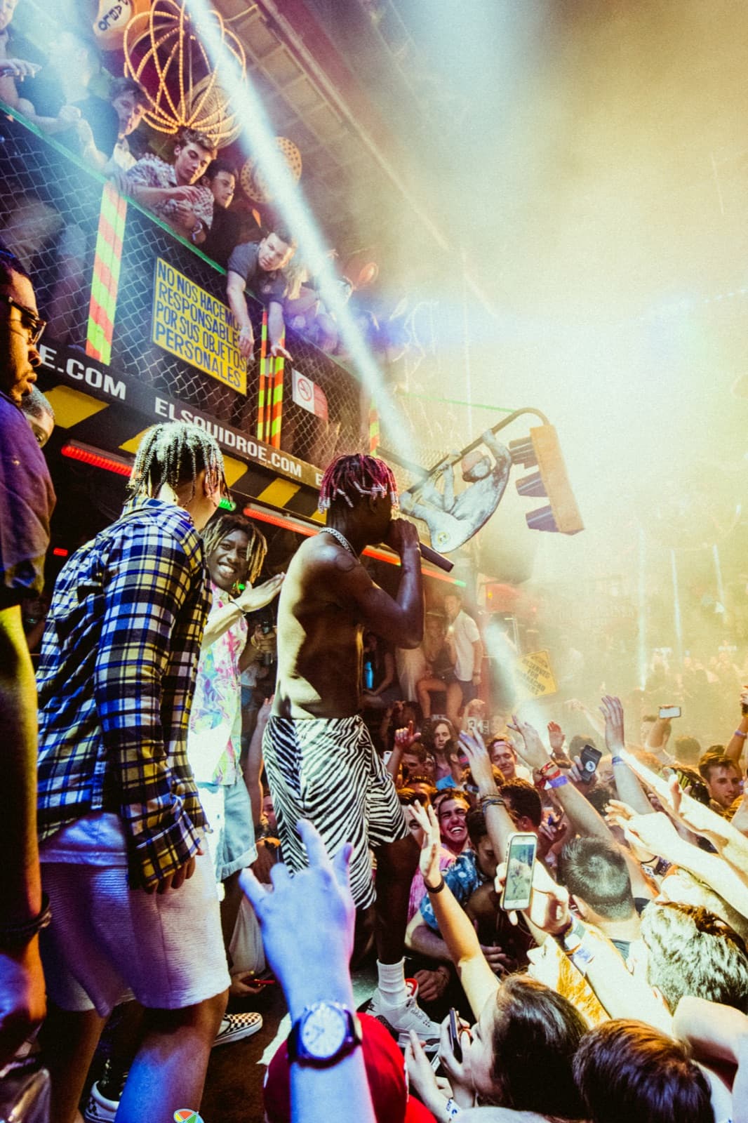 Lil Yachty performing at El Squid Roe Cabo San Lucas