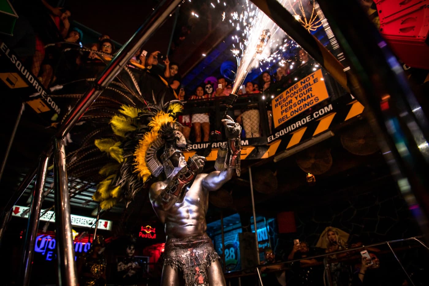 Halloween party at El Squid Roe Cabo San Lucas — photo 5