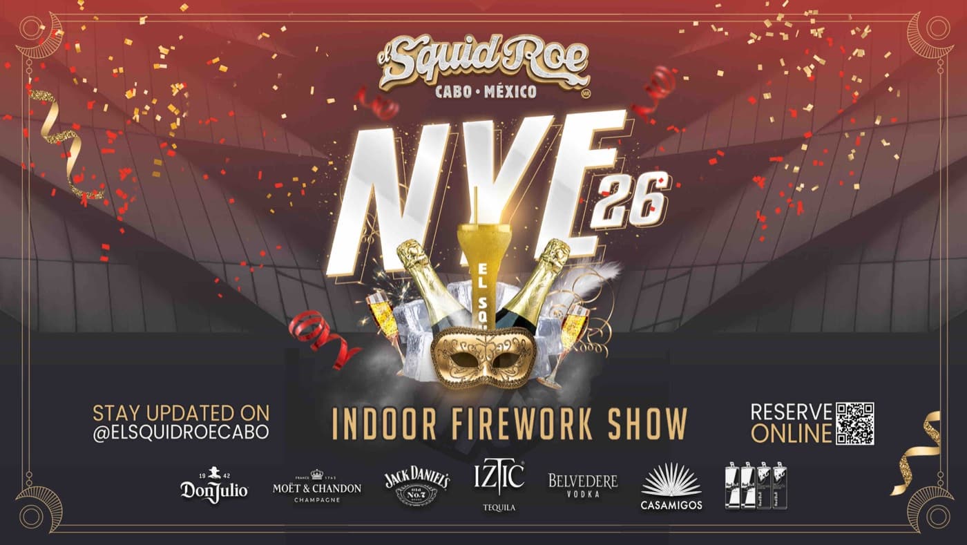 New Year's Eve at El Squid Roe Cabo San Lucas