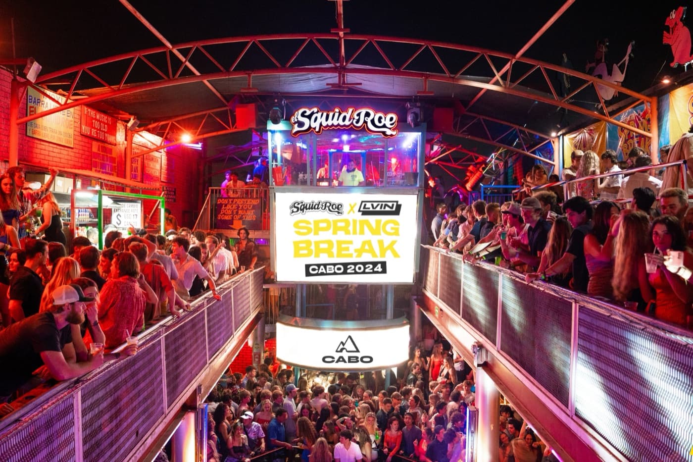 Spring Break party at El Squid Roe Cabo San Lucas — photo 3