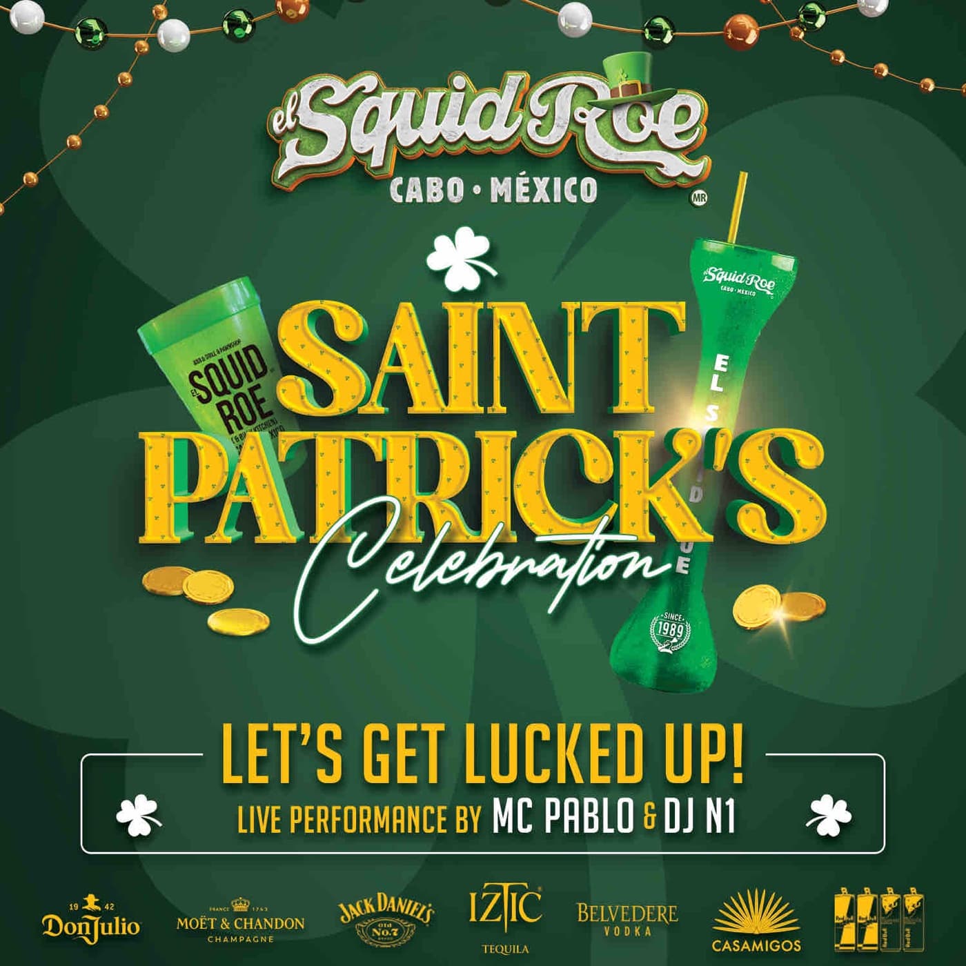 St. Patrick's Day party at El Squid Roe Cabo San Lucas — photo 1
