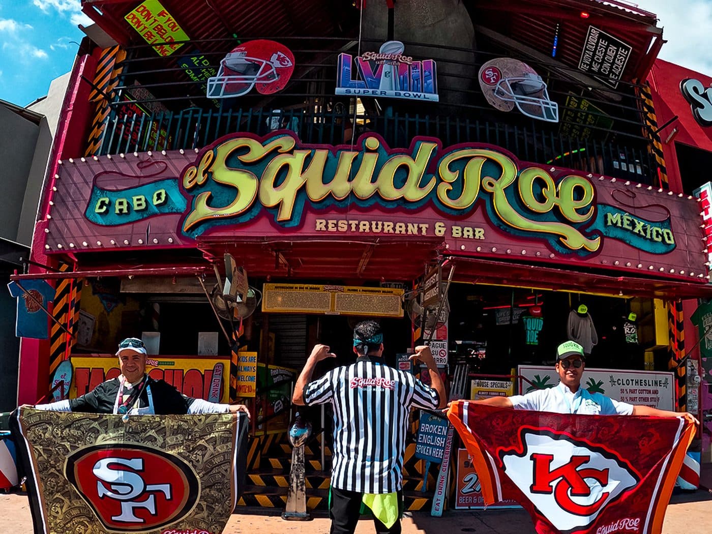 Super Bowl watch party at El Squid Roe Cabo San Lucas — photo 10